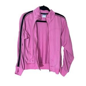 Vintage Lady Foot Locker Full-Zip Jacket – Women’s Medium, Athletic Pink & Black